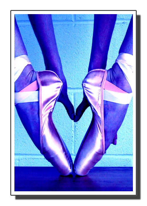 Don't you just love dance? 5” x 7” in clear re-sealable bag.